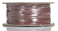 RS PRO Brown 0.5mm² Hook Up Wire, 20 AWG, 1/0.8 mm, 100m, PVC Insulation