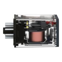 RUMC22B7 Schneider Electric, 24V Coil Relay Interface Module DPDT, 10A Switching Current Plug In,