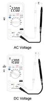 296-638 RS PRO Digital, LCD Digital Multimeter, 10A ac Max, 10A dc Max, 1000V ac Max - RS Calibrated