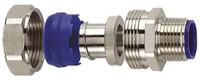 LTP20-M20-CSS Flexicon Straight Cable Conduit Fitting, 316 Stainless Steel Natural 20mm nominal size IP66, IP67, IP68, IP69 M20