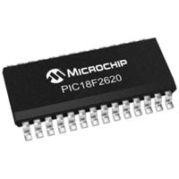 PIC18LF2620-I-SO Microchip PIC18LF2620-I/SO, 8bit PIC Microcontroller, 40MHz, 1.024 kB, 64 kB Flash, 28-Pin SOIC
