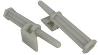 RS PRO Nylon Snap-In Support for 4mm PCB Hole