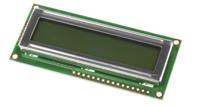 162C-BA-BC Displaytech  Alphanumeric Reflective LCD Monochrome Display Green, 2 Rows by 16 Characters