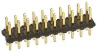 M22-2020305 HARWIN M22, 2mm Pitch, 6 Way, 2 Row, Straight Pin Header, Through Hole