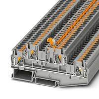 3211915 Phoenix Contact  PTTB 4-MT BU Series Blue, 0.2 → 6mm², Push In Termination
