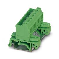 1788156 Phoenix Contact  UMSTBVK 2.5/ 6-G-5.08 Series Green, 0.2 → 2.5mm², Screw Termination