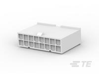 1-1586000-6 TE Connectivity VAL-U-LOK, 4.2mm Pitch, 16 Way, 2 Row Male Connector Housing