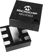 MIC5353-3-3YMT-TR Microchip MIC5353-3.3YMT-TR, LDO Voltage Regulator Controller, 500mA, 3.3 V, ±3% 6-Pin, MLF