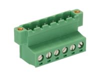 Phoenix Contact, 5.08mm Pitch, 5/ 6-STGF-5, 08, IC 2, 6 Way, , Pluggable Terminal Block, Inverted Plug, Cable Mount,