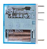 44-62-7-024-4000 Finder DPDT Non-Latching Relay PCB Mount, 24V dc Coil, 10 A