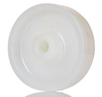 LAG White Polyamide Hygienic, Low Rolling Resistance, Non-Marking Trolley Wheel, 175kg