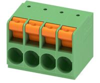 1017533 Phoenix Contact TDPT Series 10.16mm Pitch, 4 Way, PCB Terminal Block, PCB Mount