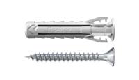 Fischer Fixings Grey Nylon Wall Plug, 40mm Length, 8mm Fixing Hole Diameter