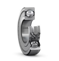 6204-2Z/C4 SKF  1 Row Ball Bearing - 20 mm ID, 47 mm OD