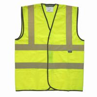 HVW03---XXL C-Safe Yellow Hi-Vis Hi Vis Vest, XXL