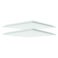 RS PRO 32W Square LED Panel Light, Cool White, L 595mm W 595mm