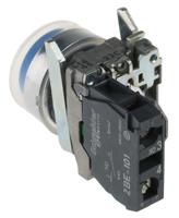 XB4BP61 Schneider Electric Harmony XB4 Blue Push Button NO Spring Return