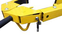 RS PRO Steel Lorry Wheel Clamp