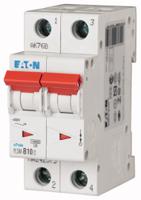 242401 PLSM-C10/2-MW Eaton xPole MCB, 2P, 10A Curve C, 48V DC, 10 kA Breaking Capacity