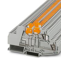 3005798 Phoenix Contact  5, ZDMTK 2 Series Grey, 1.5mm², 2-Level, Spring Termination