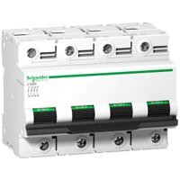 Schneider Electric Acti 9 C120H MCB, 4P, 100A Curve D