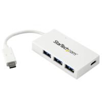 HB30C3A1CFBW StarTech.com 4x USB A, USB C Port Hub, USB 3.0 - USB Powered