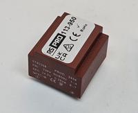 RS PRO 24V ac 1 Output PCB Mount PCB Transformer, 0.35VA, IEC 61558-2-6
