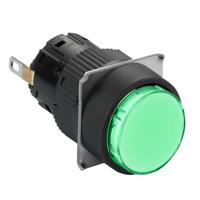 XB6EAV3BP Schneider Electric Harmony XB6 Green LED Pilot Light, 16mm Cutout, IP65, 24 V dc, 10 mA