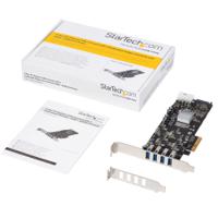 PEXUSB3S44V StarTech.com 4 Port USB A PCIe USB 3.0  Card