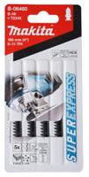 B-06460 Makita Universal Jigsaw Blade For For Fast Finish Work in Wood and Plastic 5 Pack