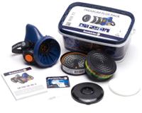 H05-0003 Sundstrom Blue Silicone Face Mask