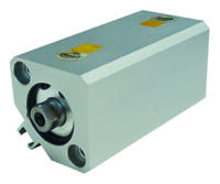 RS PRO Pneumatic Compact Cylinder - 25 mm Bore, 10 mm SQN Series, Double Acting Acting