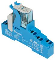 4C-P1-9-024-0050SPA Finder 4C Series[Blank] 24V dc DIN Rail Interface Relay Module, SPDT, Push In