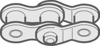 12B1S30 Renold Steel Roller Chain Link, Chain Type 12B-1