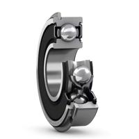 6202-2RSHNR SKF  1 Row Deep Groove Ball Bearing - 15 mm ID, 35 mm OD