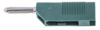 930729104 Hirschmann Test & Measurement, Green 4mm Banana Plug, Nickel Plated, 60V dc, 30A