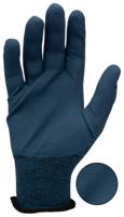 11819100 Ansell Blue Carbon, Nylon Abrasion Resistant, Special Purpose Work Gloves, Size 10, Foam Nitrile Coating