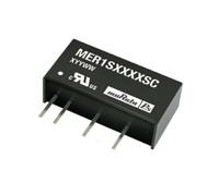 MER1S1515SC Murata Power Solutions MER1 1W Isolated DC-DC Converter Through Hole, Vin 13.5 → 16.5 V dc, Vout 15V dc