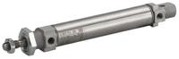 0822034202 EMERSON – AVENTICS Pneumatic Roundline Cylinder 25mm Bore, 25mm Stroke, MNI Series, Double Acting
