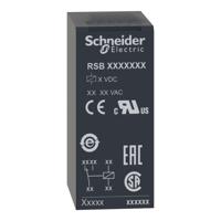 RSB2A080JD Schneider Electric RSB Series 12V dc PCB Mount Interface Relay Module, DPDT, Through Hole