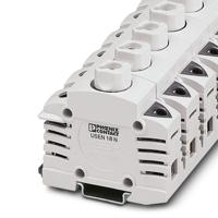 3048360 Phoenix Contact  USEN 18 N Series Grey, 35mm², 1-Level, Screw Termination
