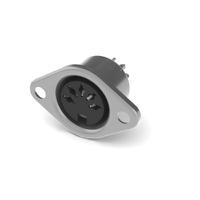 RS PRO 5 Pole 14 mm Din, DIN 45326, 1A, 100V ac IP40, Bayonet, Female, Chassis Mount