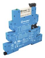 39.31.0.240.0060 Finder 39 Series Interface Relay Module, DIN Rail Mount, 240V ac/dc Coil, SPDT, 1-Pole, 6/10A Load