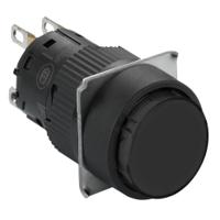 XB6EAA21P Schneider Electric Harmony XB6 Black Push Button SPDT-NO/NC Spring Return