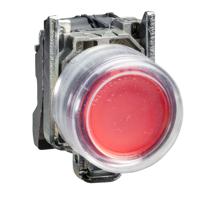 XB4BP42 Schneider Electric XB4 No Red Push Button NC Spring Return