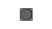 Berker Black 1 Gang Blanking Plate