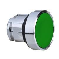 ZB4BH03 Schneider Electric Harmony XB4 Series, Green Push Button Head, Latching, 22mm Cutout