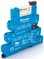 39.61.0.006.0060 Finder 39 Series Interface Relay Module, DIN Rail Mount, 6V ac/dc Coil, SPDT, 1-Pole, 6/10A Load