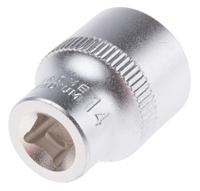 RS PRO 1/4 in Drive 14mm Standard Socket, 6 point