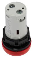 LPMLD4 Lovato, LPML, Panel Mount Red LED Pilot Light, 22mm Cutout, IP66, IP67, IP69K, Round, 48V